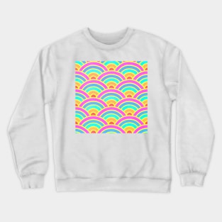 Seigaiha Waves Crewneck Sweatshirt